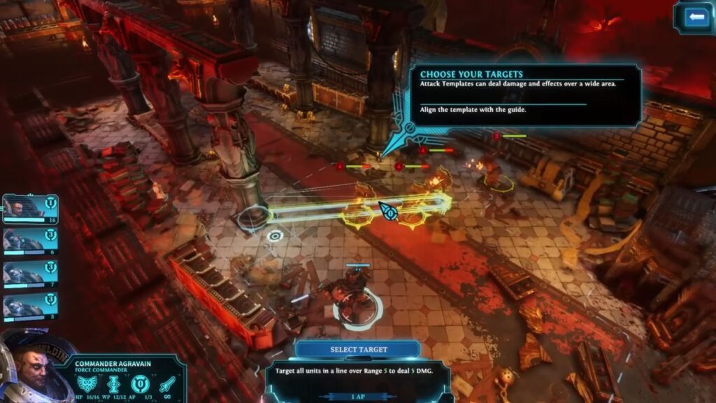 Screen z gry Warhammer 40,000: Chaos Gate – Daemonhunters