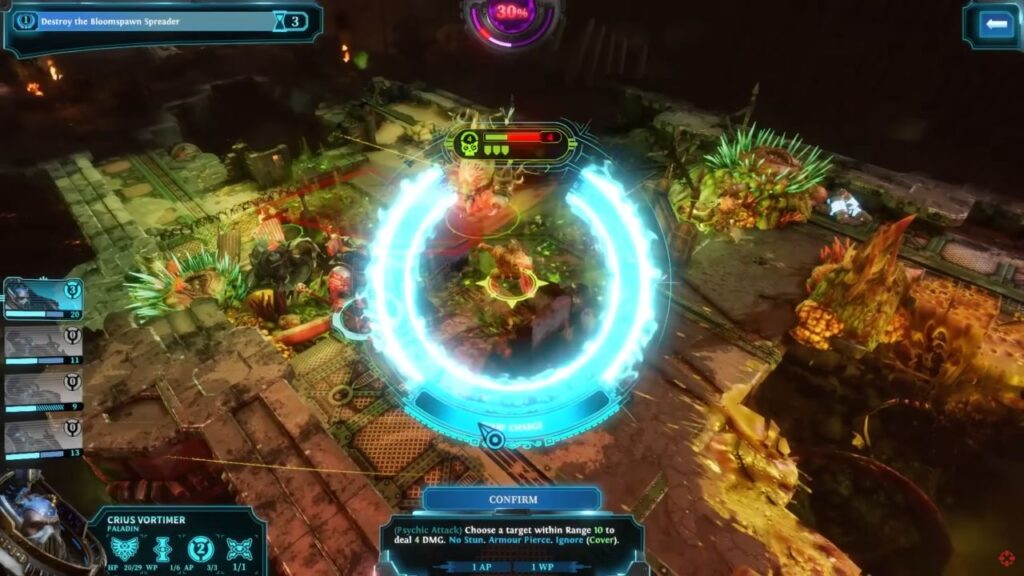 Screen z gry Warhammer 40,000: Chaos Gate – Daemonhunters