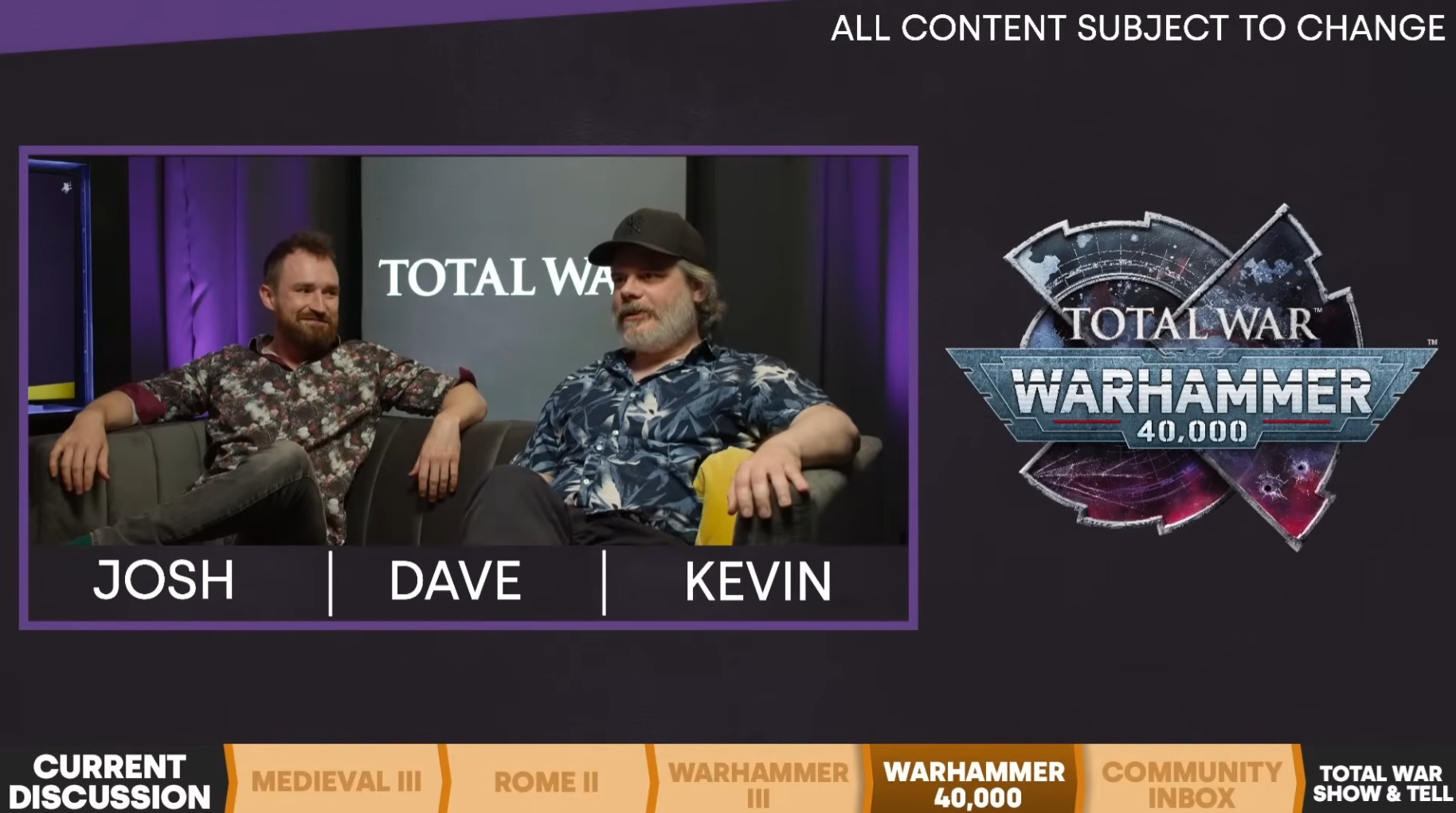 Nowe informacje o bitwach i planetach w Total War: Warhammer 40K