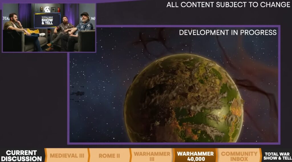 Planeta w Total War: Warhammer 40K